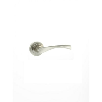 Atlantic Eco Aqua Aluminium Lever on Round Rose - Polished Chrome