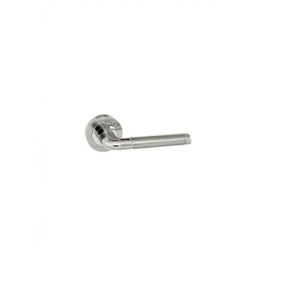 Atlantic Eco Ocean Aluminium Lever on Round Rose - Satin Chrome/Polished Chrome