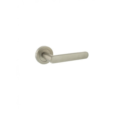 Atlantic Status Carolina Lever on Round Rose - Satin Nickel