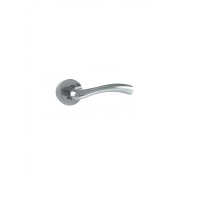 Atlantic Status Texas Lever on Round Rose - Polished Chrome