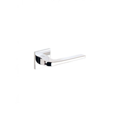 Atlantic Tupai Rapido 5S Line Canha Designer Lever on 5mm Slimline Square Rose - Bright Polished Chrome