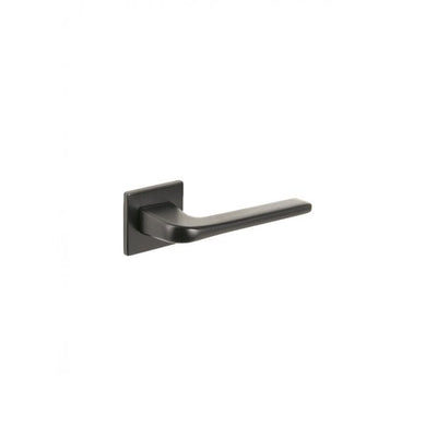 Atlantic Tupai Rapido 5S Line Canha Designer Lever on 5mm Slimline Square Rose - Pearl Black