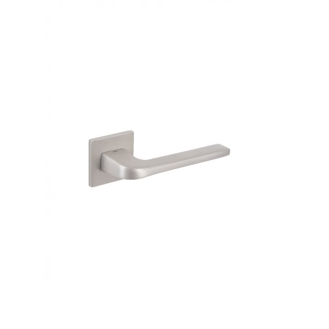 Atlantic Tupai Rapido 5S Line Canha Designer Lever on 5mm Slimline Square Rose - Pearl Nickel