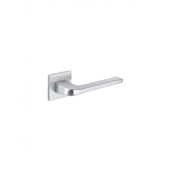 Atlantic Tupai Rapido 5S Line Canha Designer Lever on 5mm Slimline Square Rose - Satin Chrome