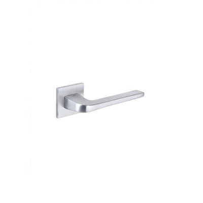 Atlantic Tupai Rapido 5S Line Canha Designer Lever on 5mm Slimline Square Rose - Satin Chrome