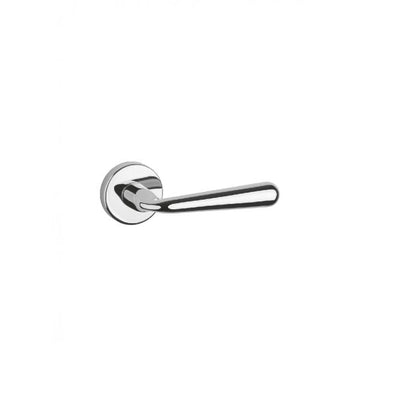 Atlantic Tupai Rapido CurvaLine Adra Designer Lever on Round Rose - Bright Polished Chrome
