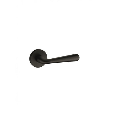 Atlantic Tupai Rapido CurvaLine Adra Designer Lever on Round Rose - Pearl Black