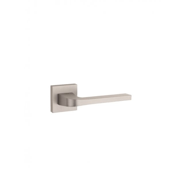 Atlantic Tupai Rapido CurvaLine Valbona Designer Lever on Square Rose - Pearl Nickel