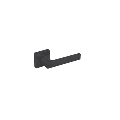 Atlantic Tupai Rapido QuadraLine Rillo Designer Lever on Square Rose - Pearl Black