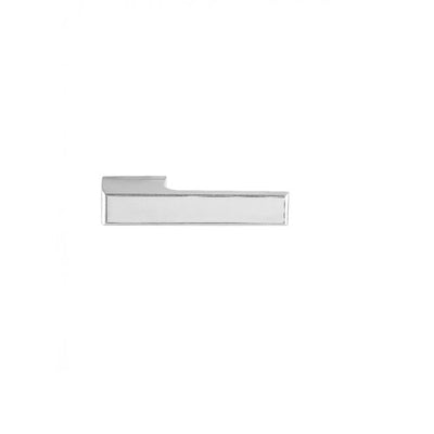 Atlantic Tupai Rapido VersaLine Tobar Designer Lever on Long Rose - Polished Stainless Steel Decorative Plate - Satin Chrome