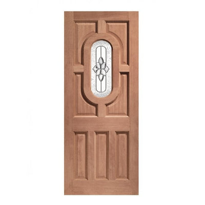 XL Joinery Acacia Double Glazed Hardwood External Door