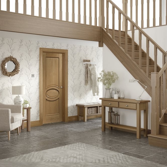 XL Joinery Calabria Oak Raised Moulding Internal Door