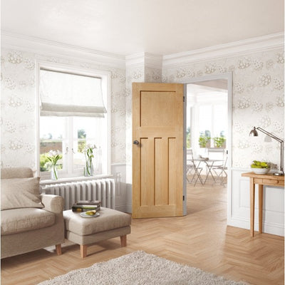 XL Joinery DX 1930's Oak Internal Door