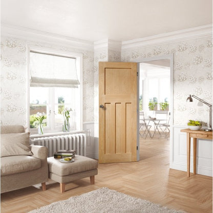 XL Joinery DX 1930's Pre-Finished Oak Internal Door