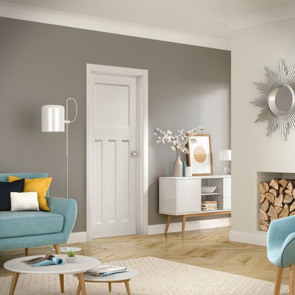 XL Joinery DX 1930's White Primed FD30 Fire Door