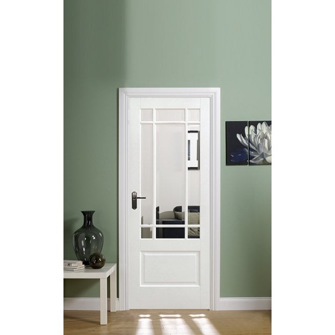 LPD White Downham Internal Glazed Door 9L