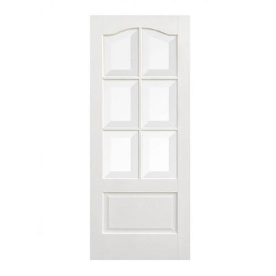 LPD White Kent Internal Glazed Door 6L