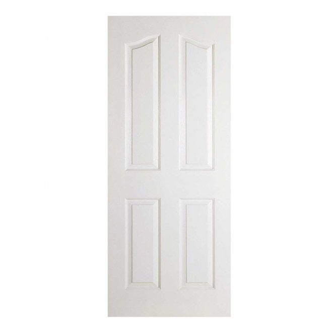 LPD White Moulded Mayfair 4-Panel Internal Door