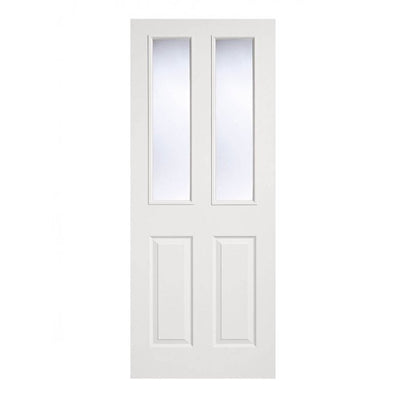 LPD White Moulded Internal Glazed Door 2-Panel 2L