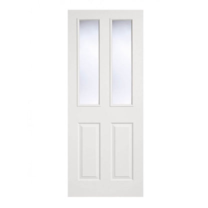 LPD White Moulded Internal Glazed Door 2-Panel 2L