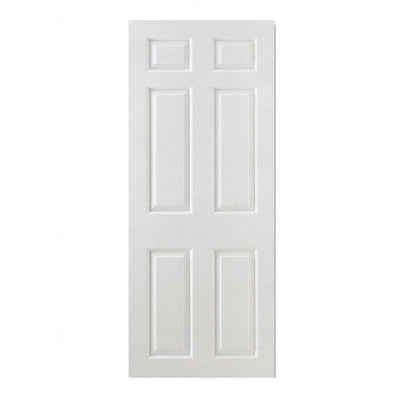 LPD White Moulded Smooth 6-Panel Square Top Internal Door