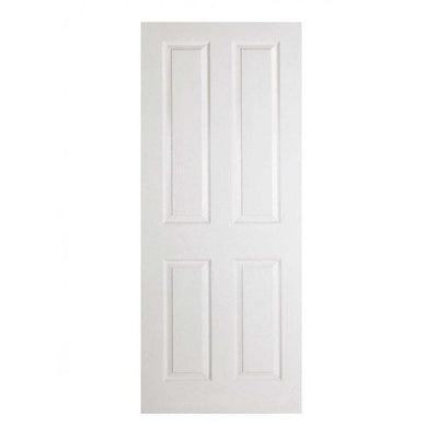LPD White Moulded Textured 4-Panel Internal Door