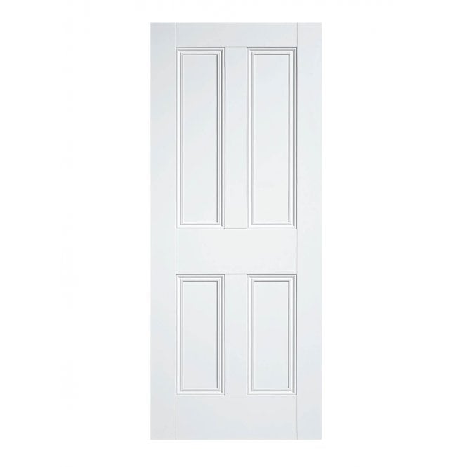 LPD White Nostalgia 4-Panel Internal Door