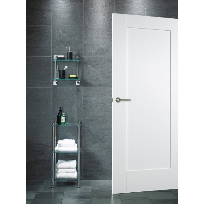 LPD White Shaker 1P Internal Door