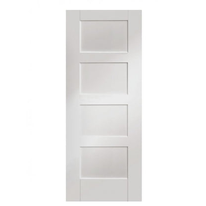 LPD White Shaker 4-Panel Internal Door