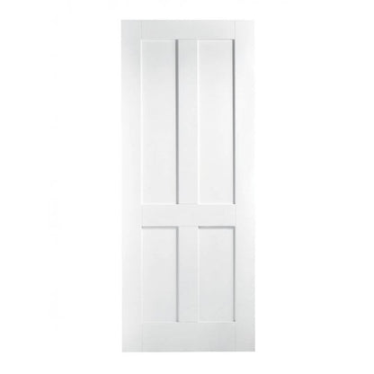 LPD White London 4-Panel FD30 Fire Door