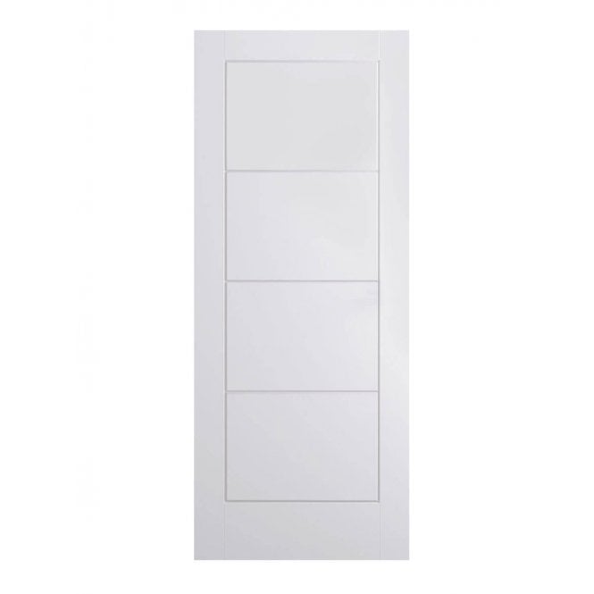 LPD White Moulded Ladder FD30 Fire Door