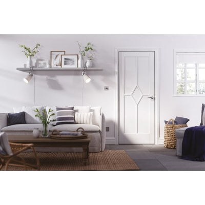 LPD White Reims FD30 Fire Door