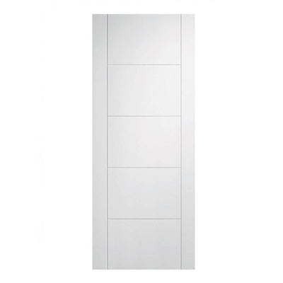 LPD White Vancouver 5P FD30 Fire Door