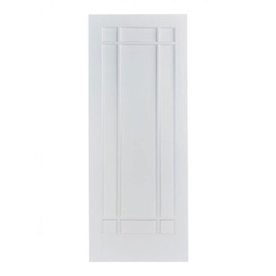 LPD Manhattan 9 Panel White Prime Plus FD30 Fire Door