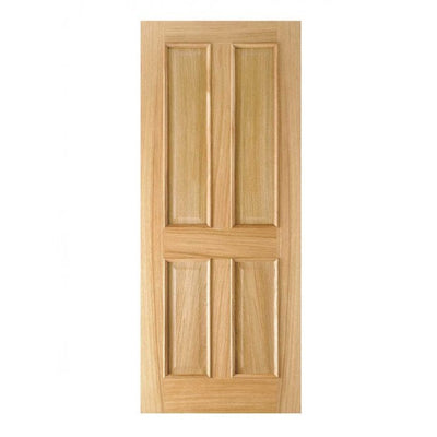 LPD Oak Regency 4-Panel RM2S FD30 Fire Door