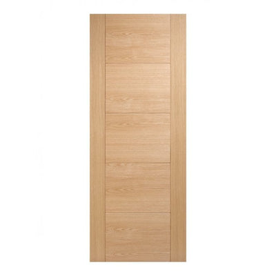 LPD Pre-Finished Oak Vancouver 5 panel FD30 Fire Door