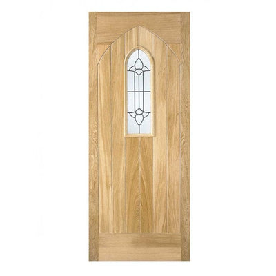 LPD Oak Westminster Glazed External Door