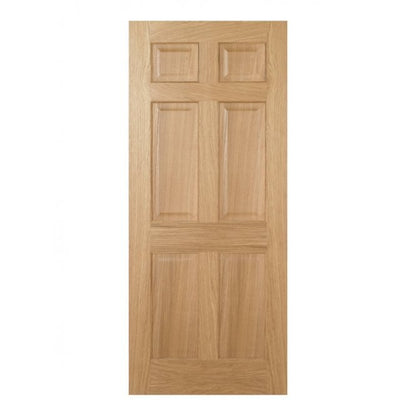 LPD Regency Pre-Finished Oak 6 panel Internal Door