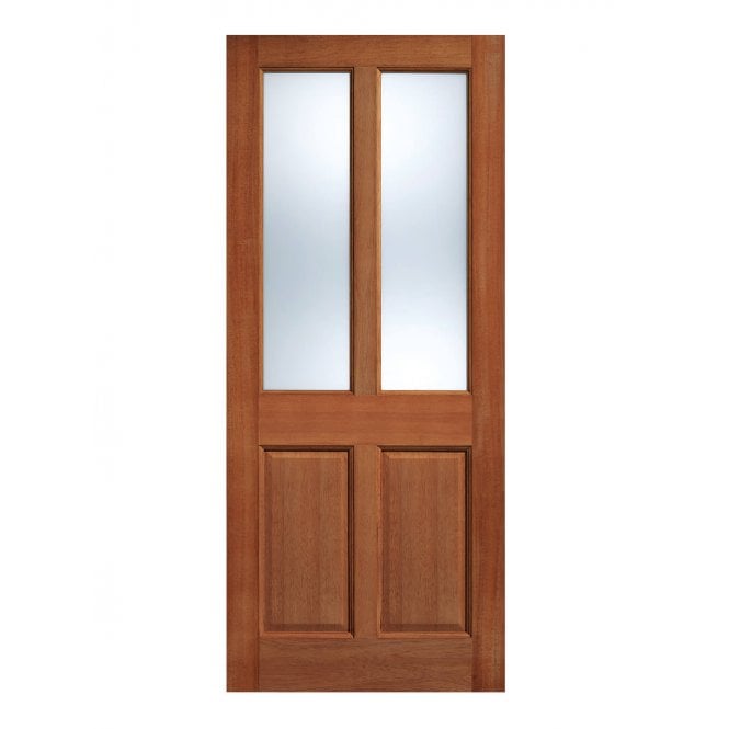 LPD Malton Hardwood Clear Glazed External Door