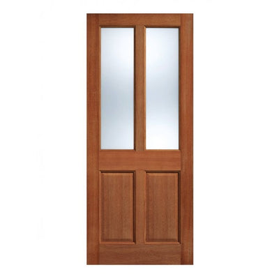 LPD Malton Hardwood Clear Glazed External Door