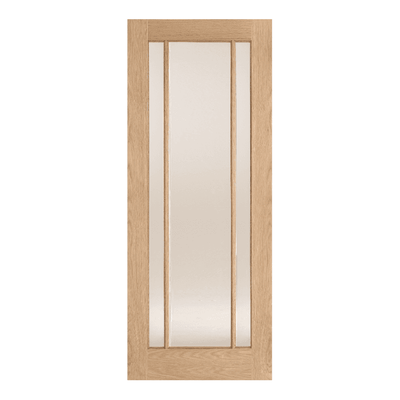 LPD Oak Lincoln Unfinished 3 Light Internal Glazed Door