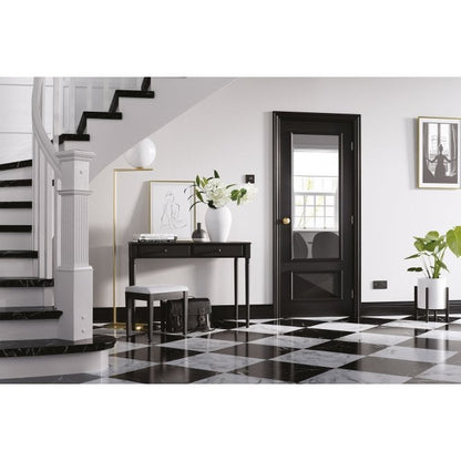 LPD Black Knightsbridge 1L Internal Glazed Door