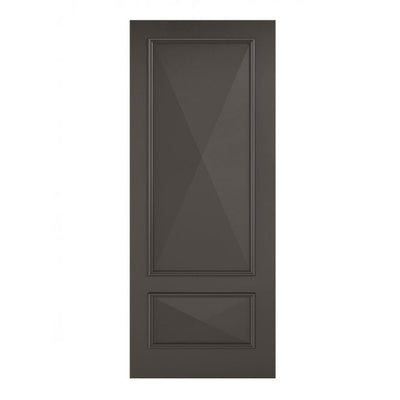 LPD Black Knightsbridge 2-Panel Internal Door
