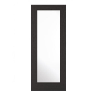 LPD Charcoal Black Diez 1L Internal Glazed Door