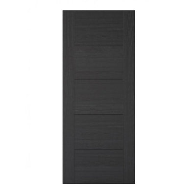 LPD Charcoal Black Vancouver 5P Internal Door