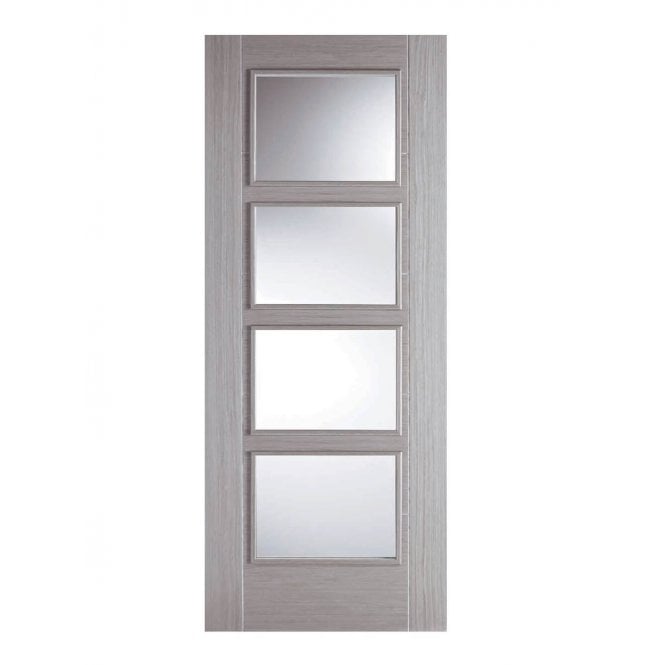 LPD Vancouver Light Grey 4 Light Internal Glazed Door