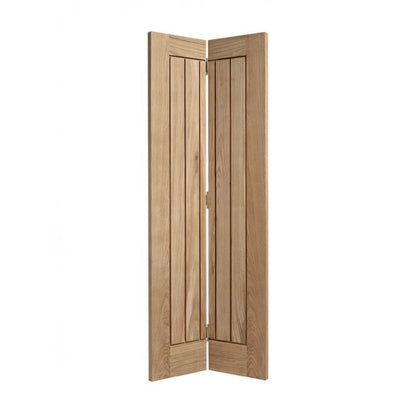 LPD Unfinished Oak Mexicano Bi-fold Internal Door