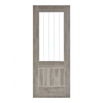 LPD Laminate Light Grey Mexicano Internal Glazed Door