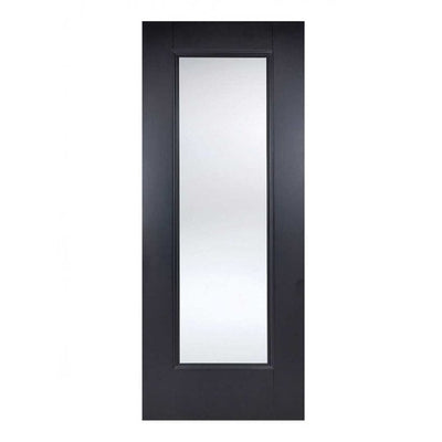 LPD Black Eindhoven 1-Light Internal Glazed Door