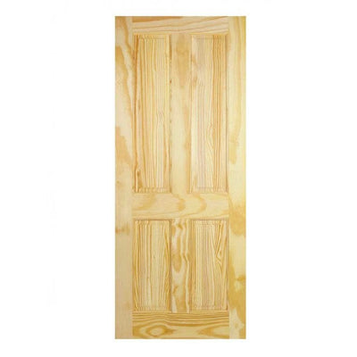 LPD Clear Pine 4-Panel Internal Door
